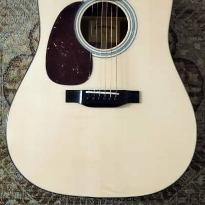 Eastman E10DL Left-Handed Dreadnought Acoustic Guitar w/ Case, Pro Setup #4381 image 2