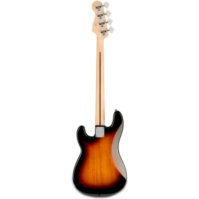 Fender Squier Affinity Precision Jazz Bass Guitar w/ Fender Play - 3 Color Sunburst image 3