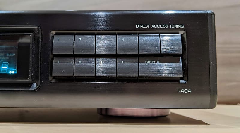 Onkyo T-404 / Synthesized AM/FM Stereo Tuner | Reverb