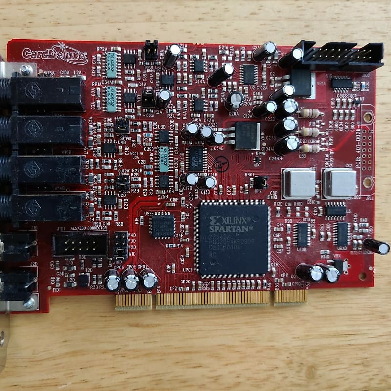 24/96 Digital Audio Labs CDX01 Card Deluxe PCI audio Reverb