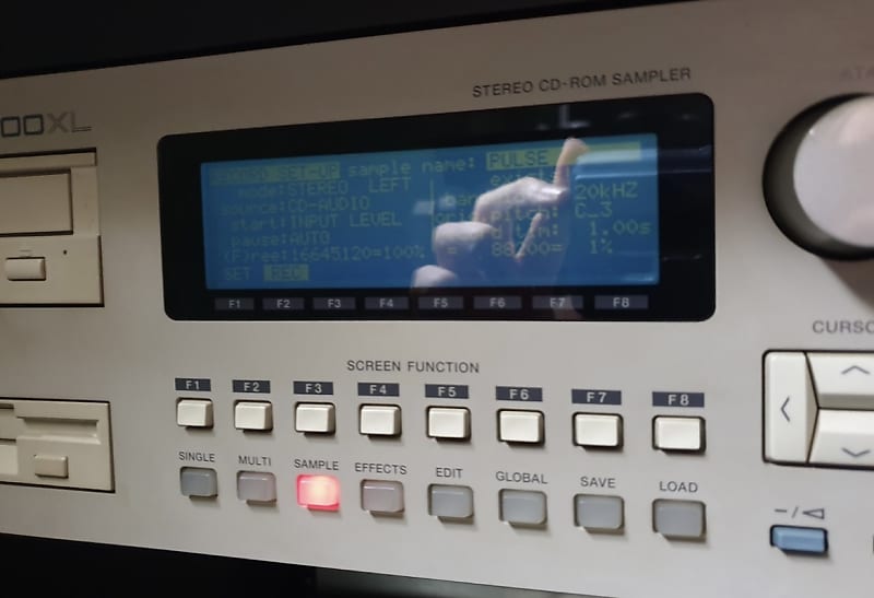 SONY DPS R7 デジタルリバーブレーター 完動良品 取説書 デモCD付-