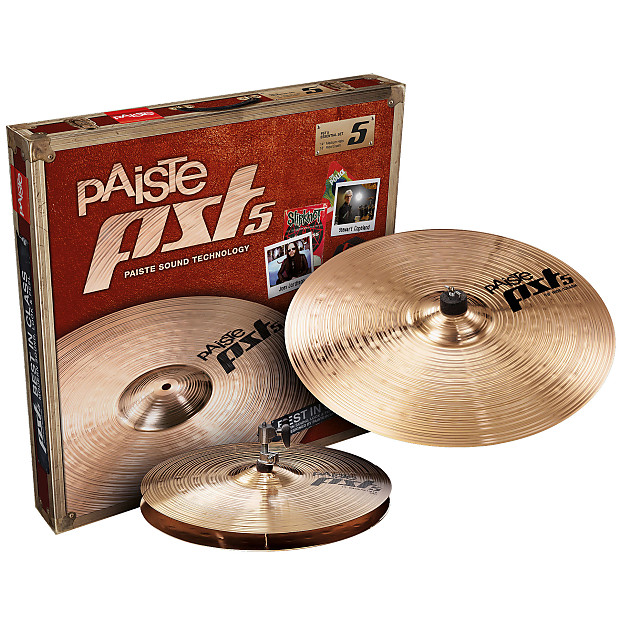 Paiste PST 5 Essential Set 14" / 18" Cymbal Pack image 1