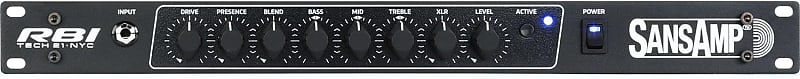 Tech 21 SansAmp RBI Bass Preamp image 1
