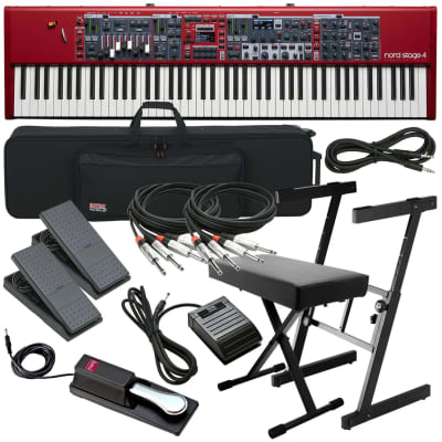 Nord Stage 4 88 Stage Keyboard STAGE RIG