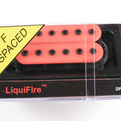 DiMarzio F-spaced Liquifire Humbucker Pink W/Black Poles DP 227