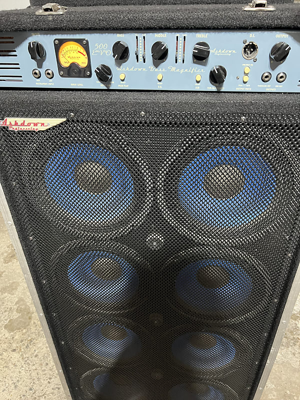 Ashdown ABM 500RC EVO III 575W Rackmount Bass Head | Reverb