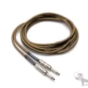 Hosa GTR-518 1/4" to Same Guitar Bass Keyboard Instrument Tweed Cable 18 ft