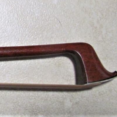 French 4/4 size Louis BAZIN violin bow ,1910 image 4