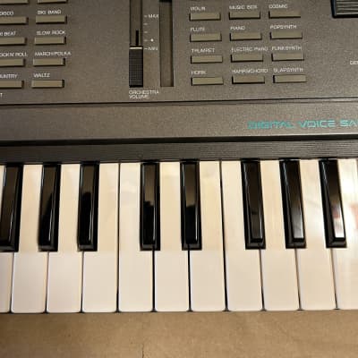 Yamaha Portasound VSS-100 Keyboard synth Sampler Sample 1980s - Black Anthracite Excellent condition in Original Box image 7
