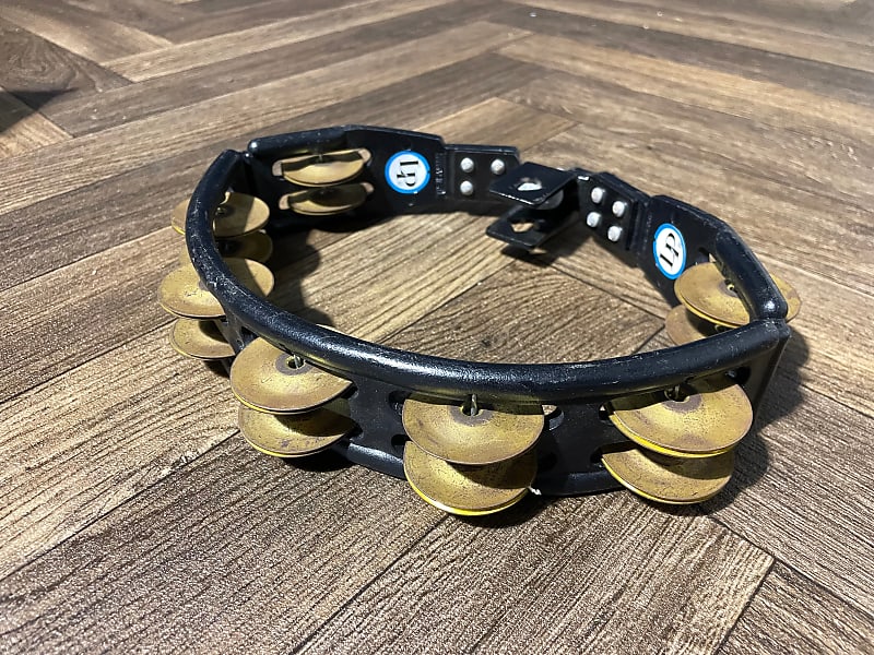 LP Latin Percussion Mounted Tambourine / Drum Hardware / Reverb