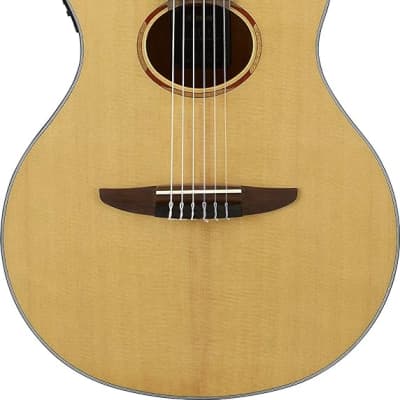 Yamaha NTX1 Nylon String Acoustic-Electric Guitar - Natural image 2