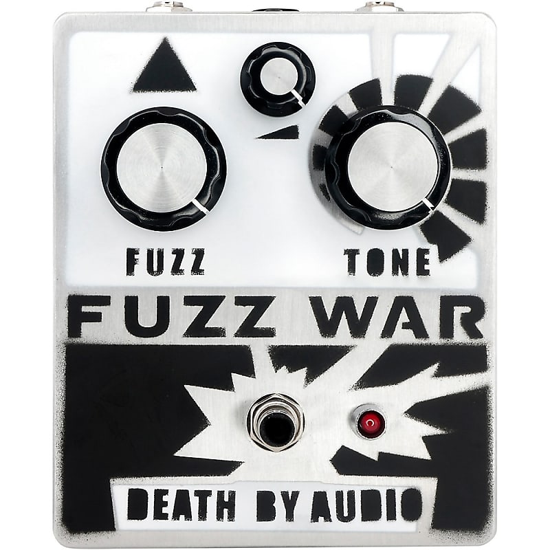 Death By Audio Fuzz War Effects Pedal Silver | Reverb