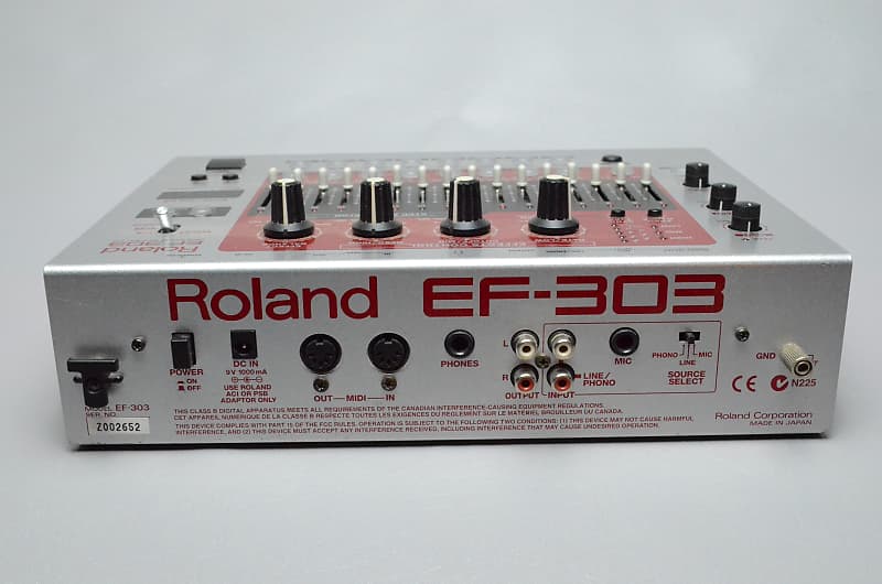 Roland EF-303 Effect Sequencer with MIDI - 1999 - Silver | Reverb