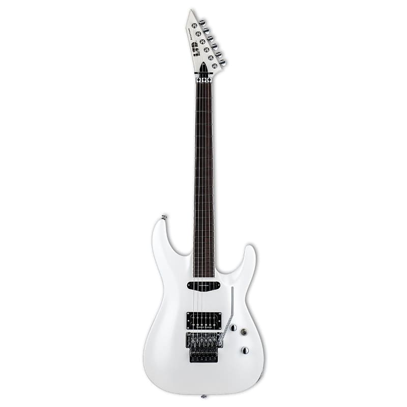 ESP LTD Horizon Custom 87 6-String Right-Handed Electric Guitar with Alder Body and Macassar Ebony (Pearl White) image 1