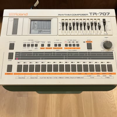 Roland TR-707 Rhythm Composer 1985 - White