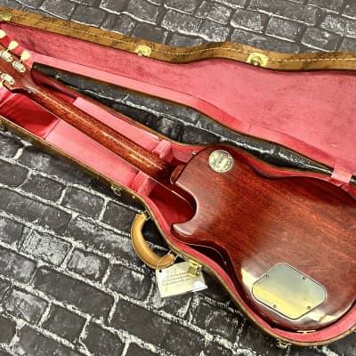Gibson Custom Shop 1959 Les Paul Standard VOS Washed Cherry Sunburst New Unplayed Auth Dlr 8lb 15oz #946 image 15