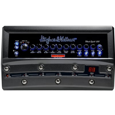 Hughes & Kettner Black Spirit 200 Floor 4-Channel 200-Watt Solid State  Pedalboard Guitar Amp