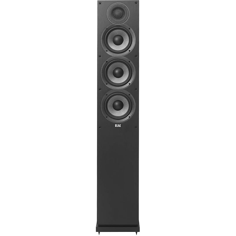 ELAC Debut 2.0 F5.2 Floorstanding Speaker, Black | Reverb