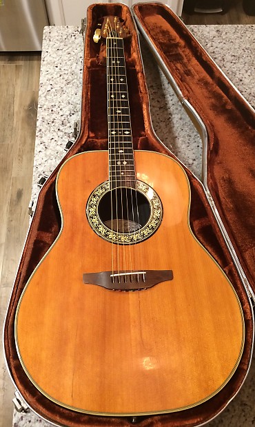 Ovation 1127-4 Glen Campbell 1970s Natural | Reverb