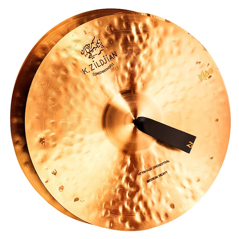 Zildjian 16" K Constantinople Vintage Orchestral Medium Heavy Cymbals (Pair) image 1