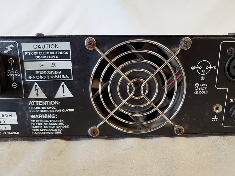 Roland SRA 540 Vintage 2 Channel Power Amplifier - Good Used