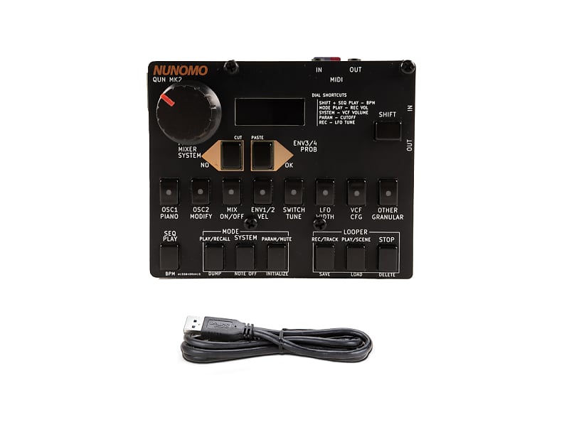 Nunomo Qun Mk2 Pocket Synthesizer (Groovebox) [USED]