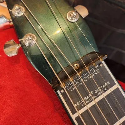 USA Made Melobar Guitars Lap Steel Guitar Green image 3
