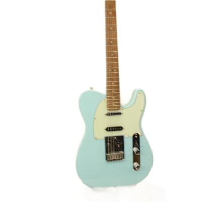 2019 Fender Deluxe Nashville Telecaster Electric Guitar, Pau Ferro Fingerboard, Daphne Blue for sale