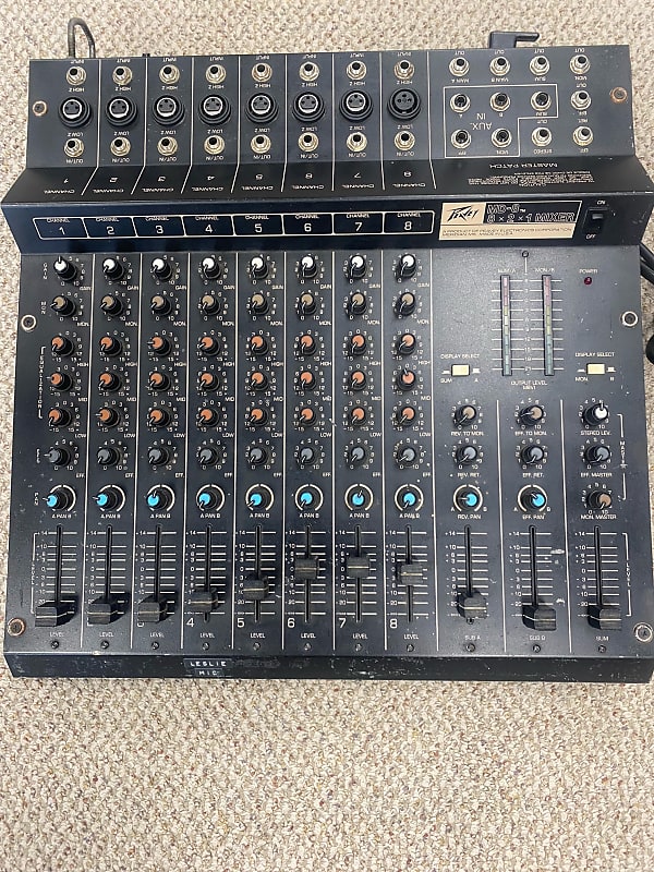 Peavey MD8 8x2x1 Mixing Board Reverb