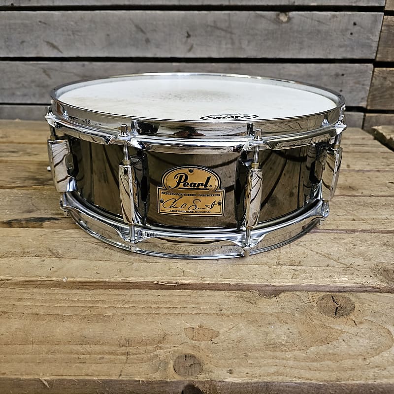 Pearl 14" Chad Smith Signature Snare Drum USED! RKCHD100423 image 1