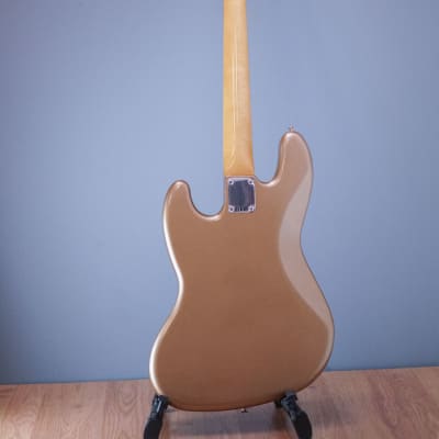 Fender Vintera 60s Jazz Bass PF Firemist Gold image 7
