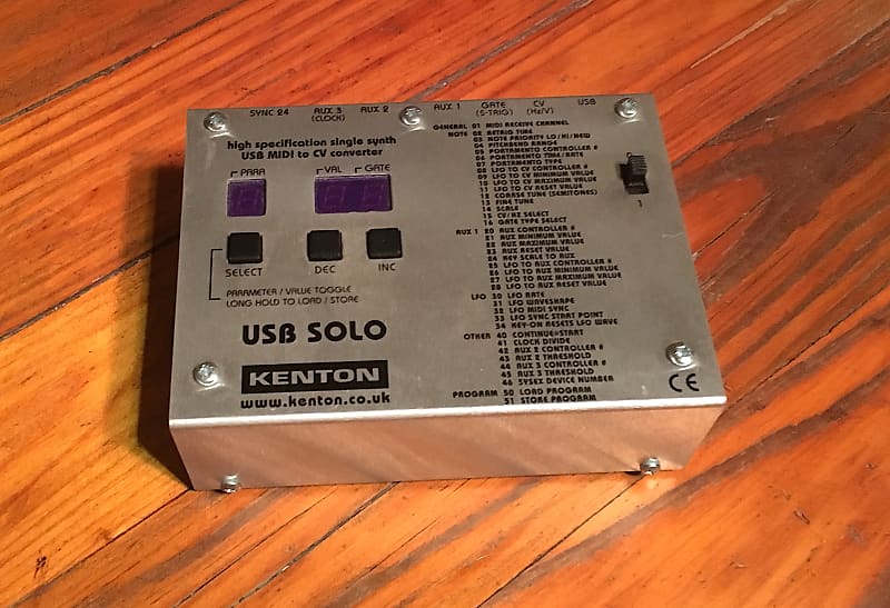 Kenton USB-Solo MIDI to CV Converter