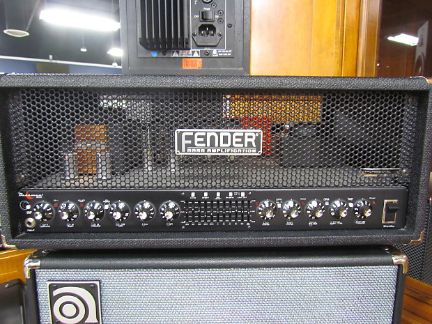 Fender Bassman 300 PRO + 210 ベースキャビネット Fender Bassman 300 Pro Bass Head | Pro Music
