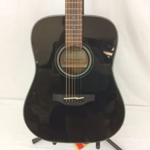 Takamine GD30 BLK G30 Series Dreadnought Acoustic Guitar Gloss Black