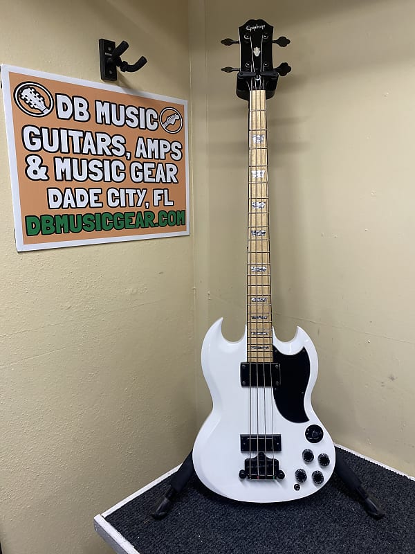 Amazon.com: Epiphone EB3 Electric Bass Guitar Cherry