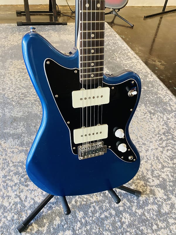 Squier Jazzmaster Lake Placid Blue Upgraded HipShot Locking Reverb