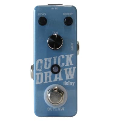 Reverb.com listing, price, conditions, and images for outlaw-effects-quick-draw-guitar-delay-pedal