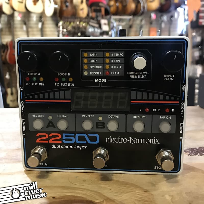 Electro-Harmonix 22500 Dual Stereo Looper Guitar Pedal Used