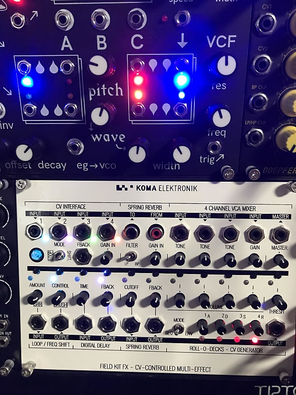 Koma Elektronik Field Kit FX Eurorack Modular MultiEffects Reverb