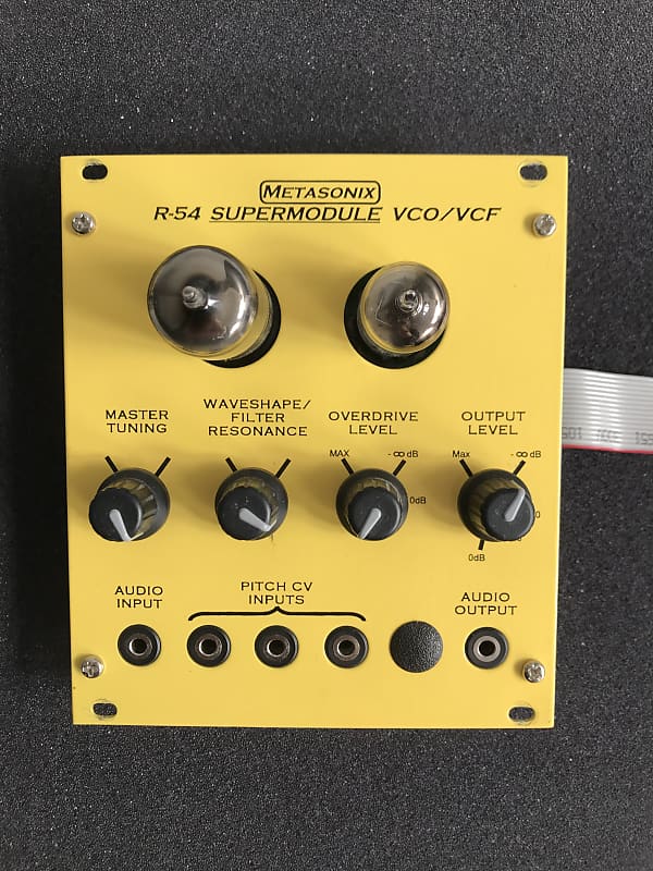 Metasonix R-54 Supermodule VCO/VCF 2010s - Yellow image 1