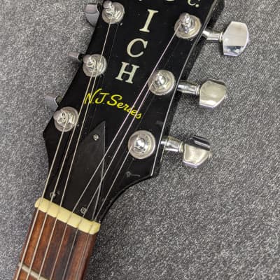 年代物？　メーカー不明　モッキンバード B.C. Rich NJ Classic Mockingbird 2007 Trans Blue, Suhr PU's