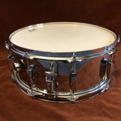 Pearl Steel Shell 14" x 5.5" Snare Drum w/ Gig Bag image 6