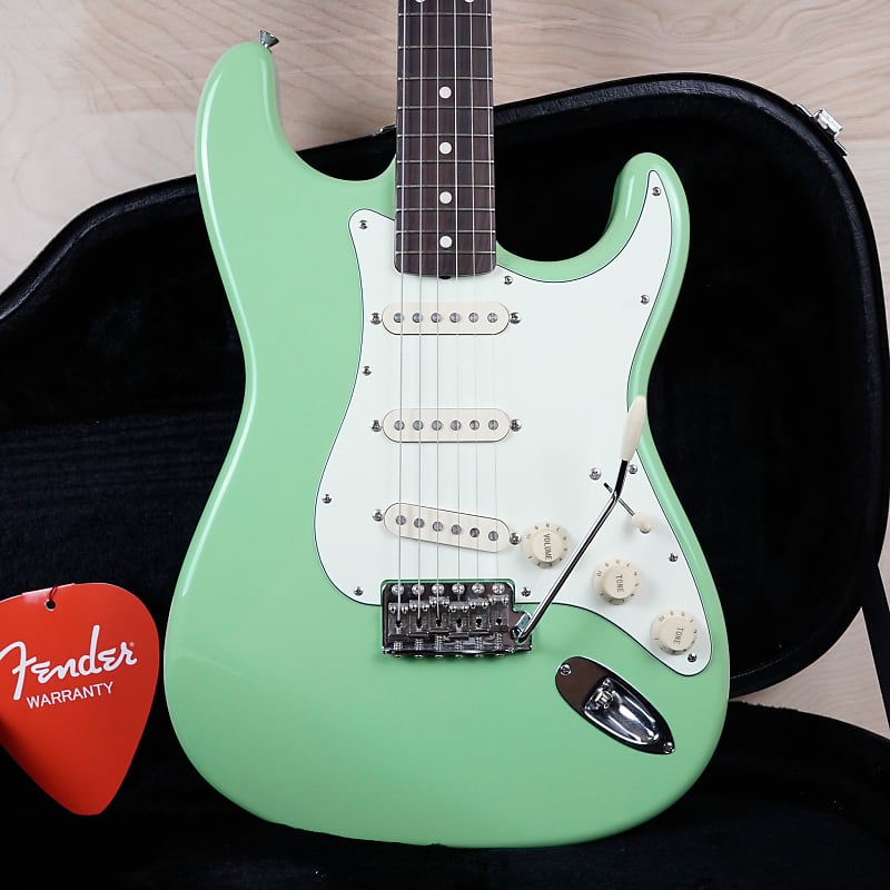 Fender Classic Series '60s Stratocaster MIJ 2016 Surf Green Japan Exclusive w/ Hard Case image 1