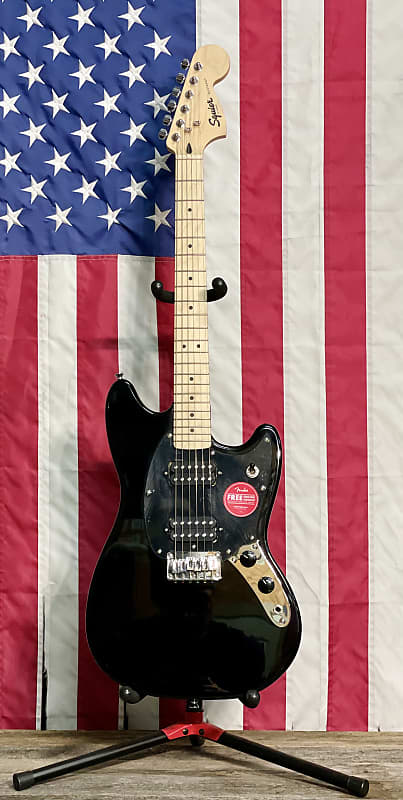 Squier Sonic Mustang HH Limited Edition - Black | Reverb Squier Sonic Mustang HH Limited Edition - Black | Reverb