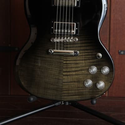 Epiphone SG Modern Electric Guitar Trans Black Fade | Reverb