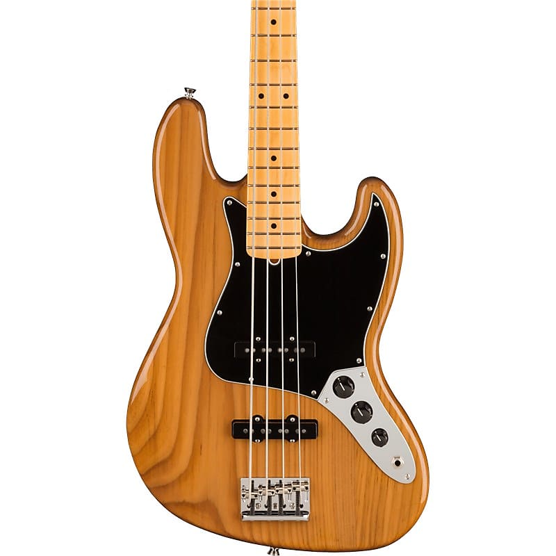 Fender American Professional II Jazz Bass, Maple Fingerboard, Roasted Pine image 1