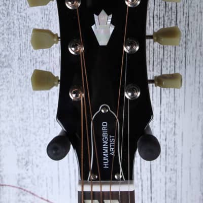 Epiphone Hummingbird Artist Acoustic Faded Guitar Cherry Sunburst with Gig Bag image 11