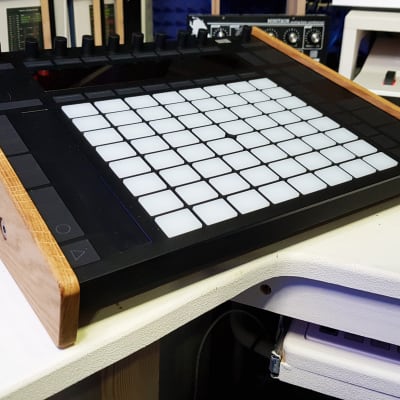 Ableton Push 2 Solid Oak Stand from Synths And Wood image 3