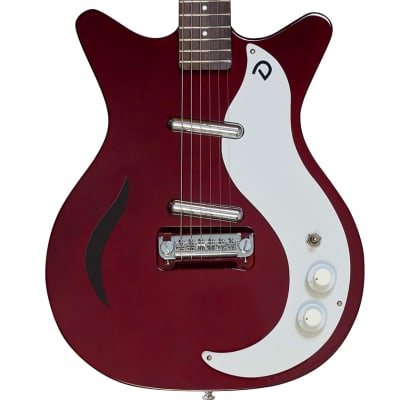 Danelectro '59M Spruce Double Cutaway Electric Guitar | Chianti (BACKORDERED) image 1