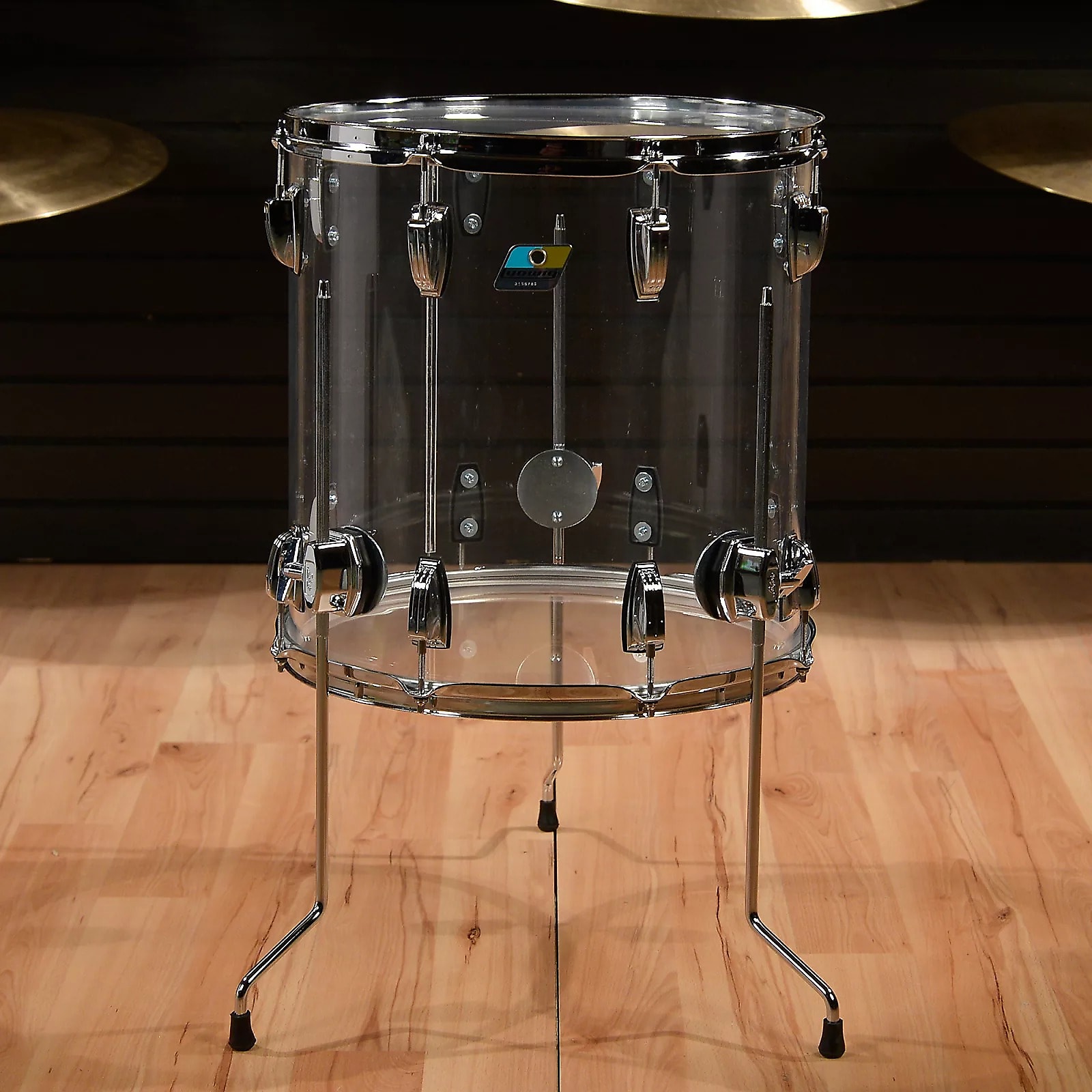 ludwig vistalite floor tom